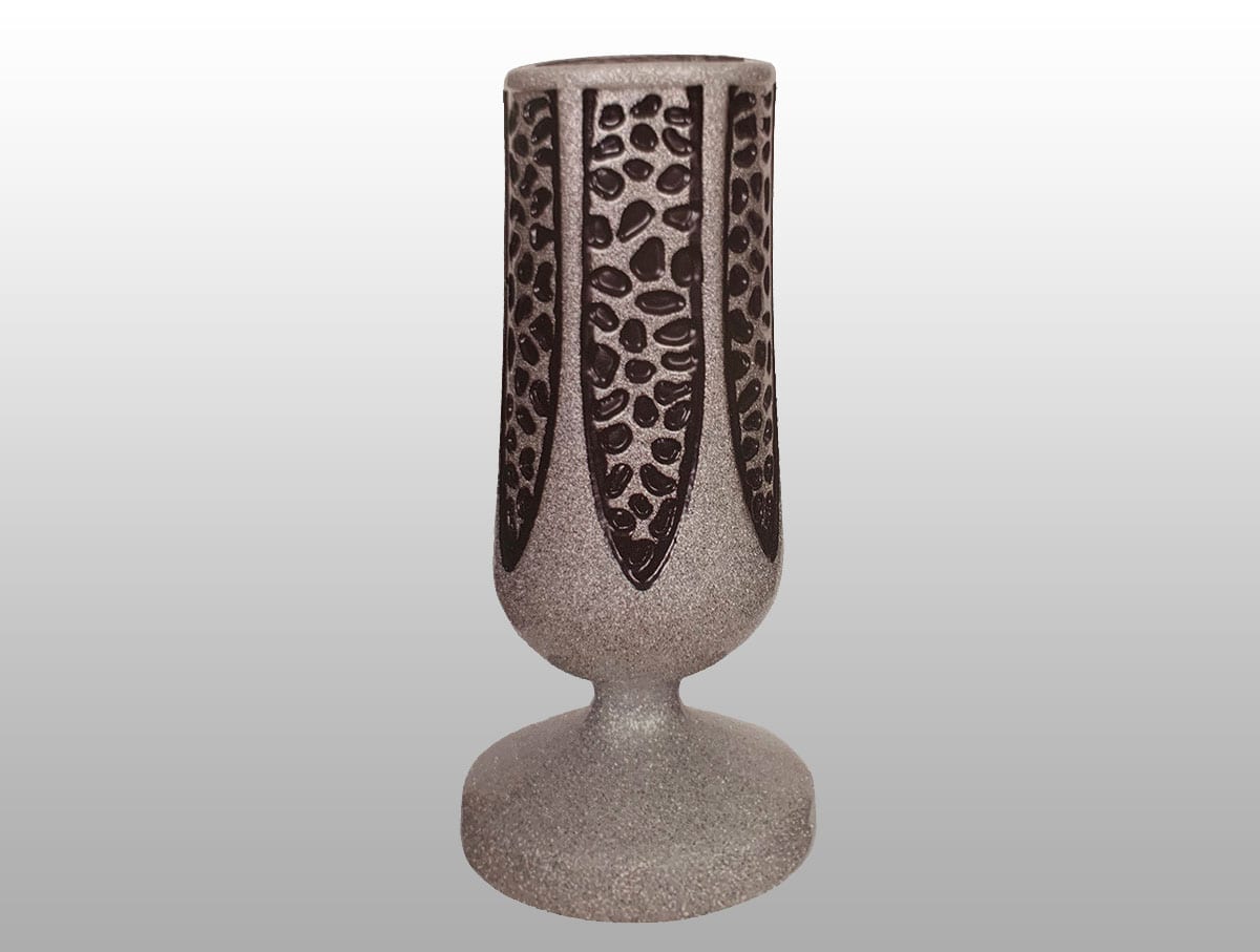 Crest Memorial Vase